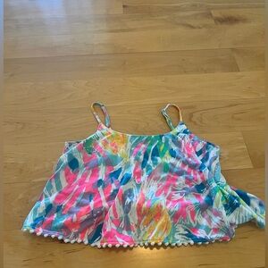 Girls Lilly Pulitzer Colorful Top (size XL/12-14)